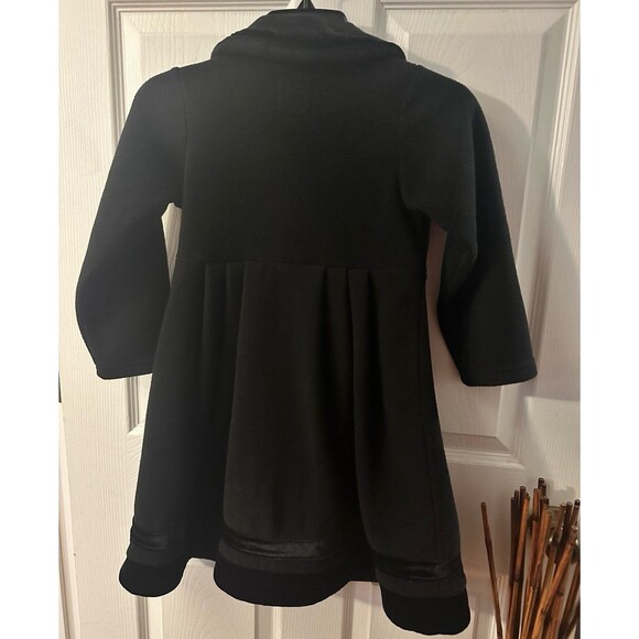 Girl’s Good Lad Black Dress Coat Size 6/6x - Picture 4 of 4